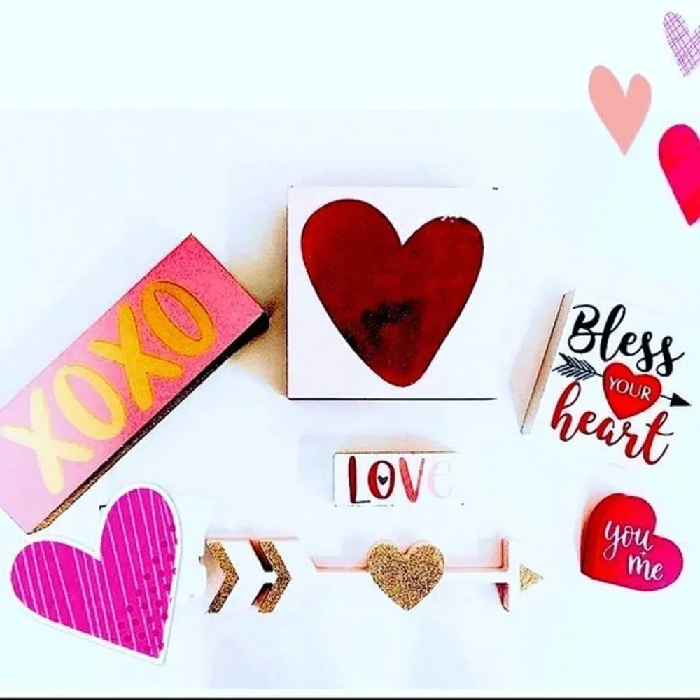 Target‎ Valentine Wall Tier Wood Signs Home Art Decor